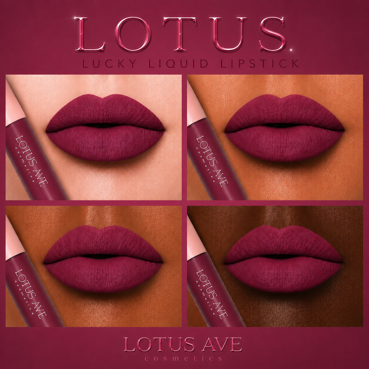 Lotus- Lucky Liquid Lipstick