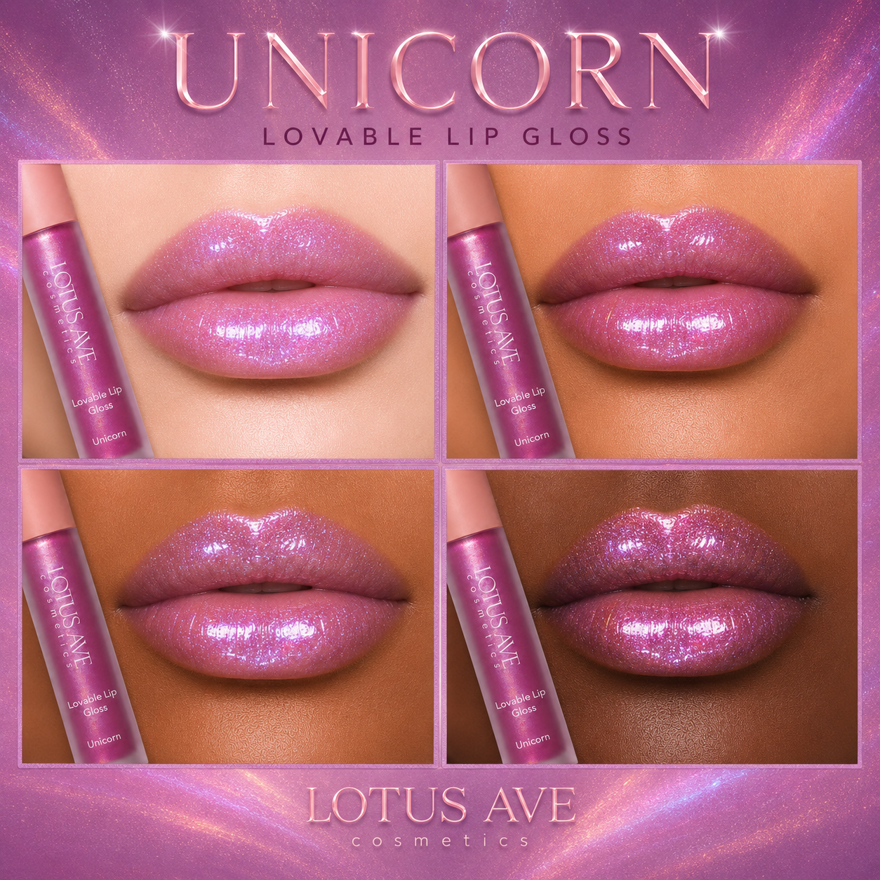 Unicorn- Lovable Lip Gloss